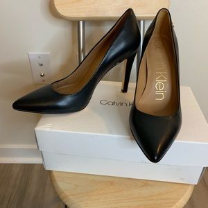 New Calvin Klein black heels